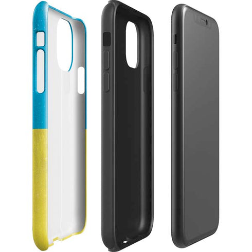 Ukraine Flag Distressed iPhone 11 Pro Max Impact Case